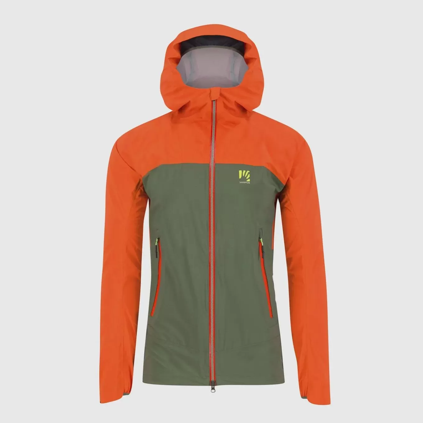 Winter | Skimo Dynamic | Karpos VALSESIA SHELL JACKET THYME/SPICY ORANGE