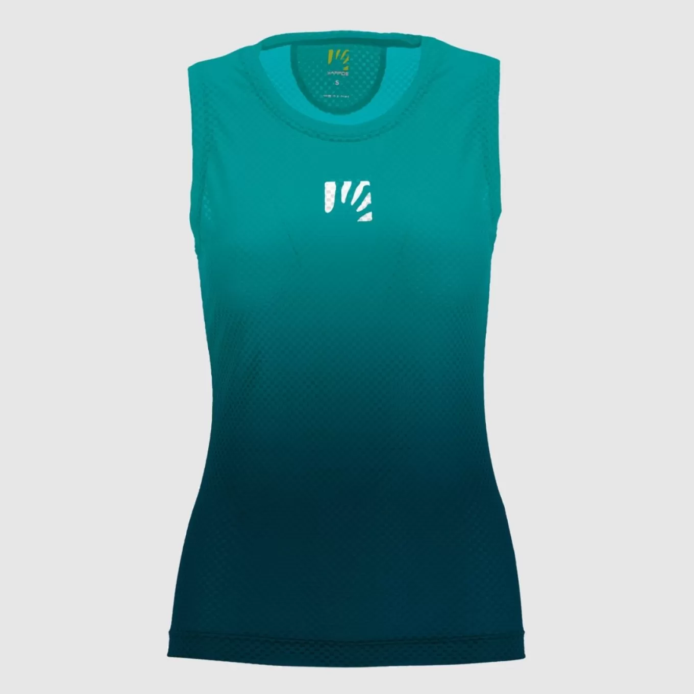 Mountain Biking | Trail Running | Karpos VERVE MESH W SLEEVELESS MOROCCAN BLUE/BLUEBIRD