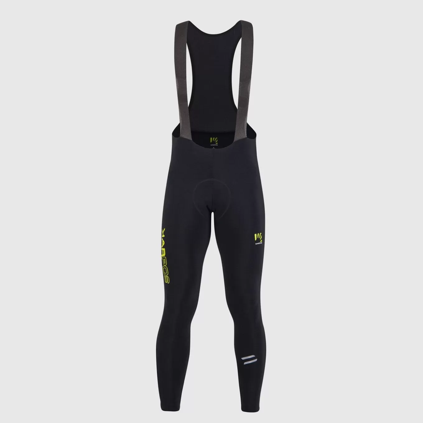 Outlet | Winter | Karpos VERVE WINTER BIBTIGHT BLACK/KIWI COLADA